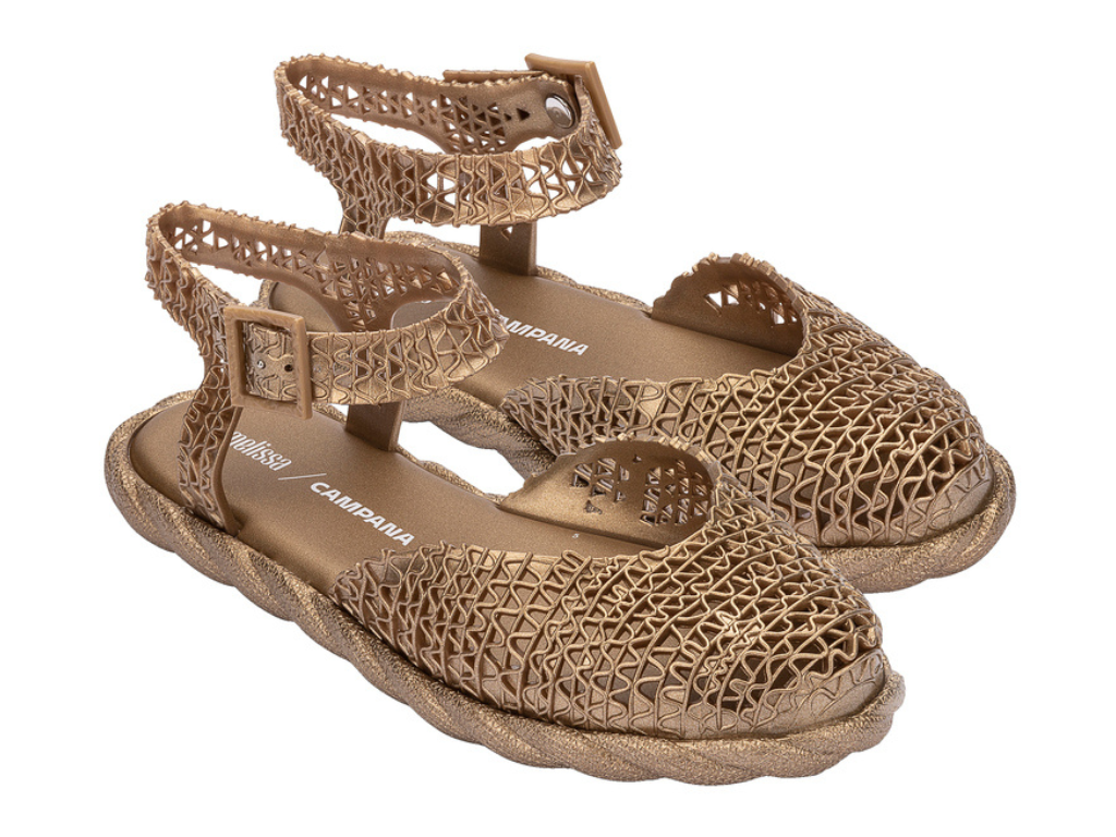 MELISSA CAMPANA PAPEL ESPADRILLE AD – GOLD