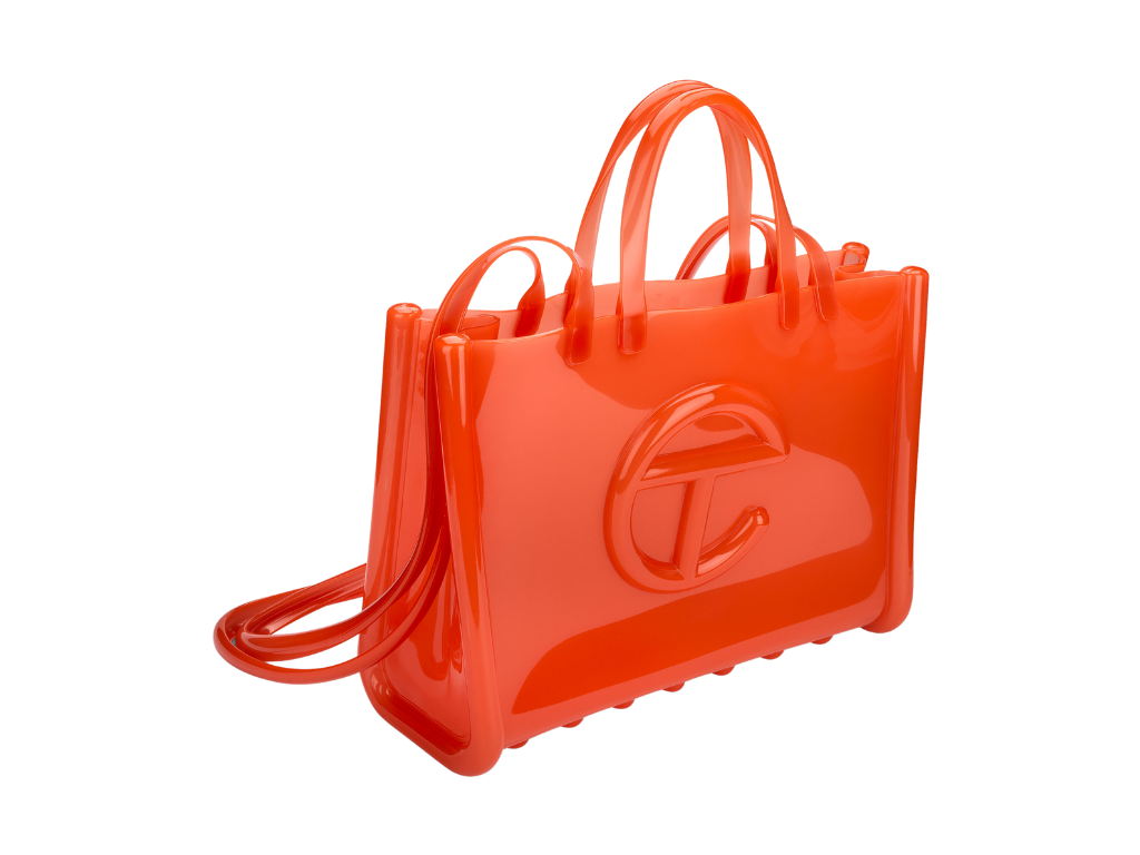 MELISSA X TELFAR LARGE JELLY SHOPPER II – ORANGE