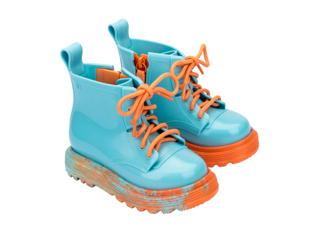 MINI MELISSA COTURNO BB – ORANGE/BLUE