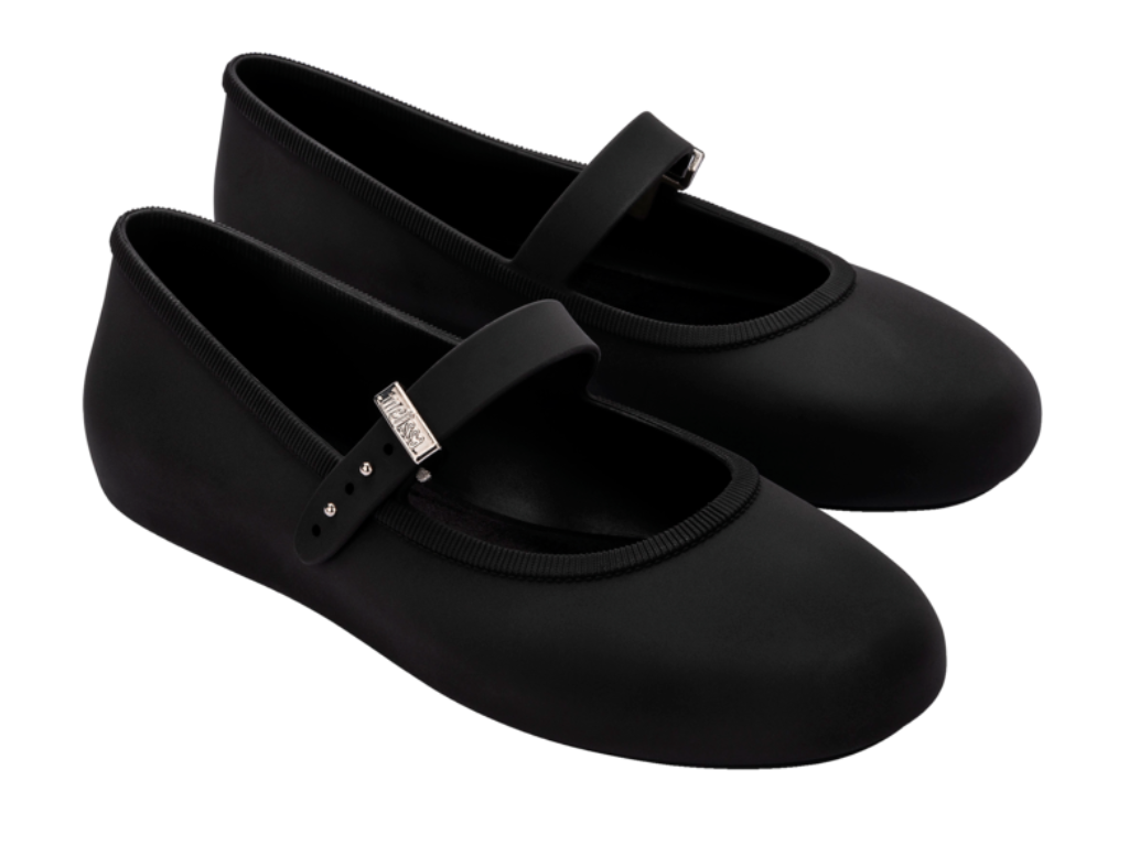 MELISSA SOFT BALLERINA AD – BLACK