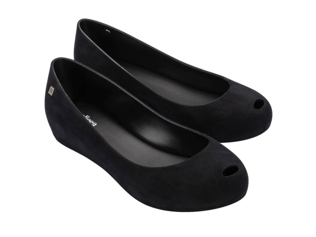 MELISSA ULTRAGIRL VELVET AD – BLACK FLOCKED