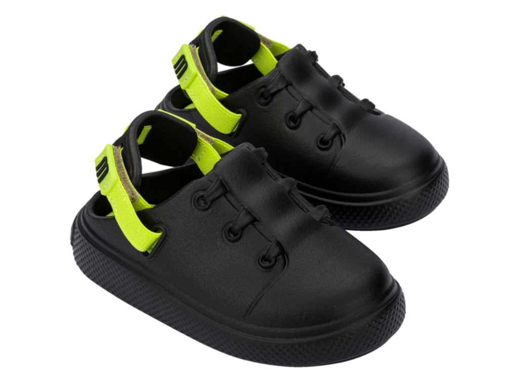 MINI MELISSA CHARLIE BB – BLACK/GREEN