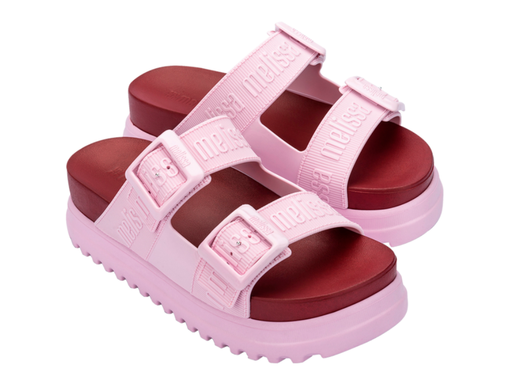 MELISSA COZY M LOVER PLATFORM AD – PINK/RED