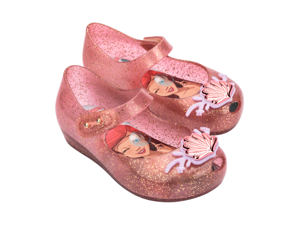 MINI MELISSA ULTRAGIRL + DISNEY PRINCESS BB – GLITTER PINK