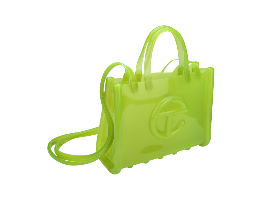 MELISSA X TELFAR MEDIUM JELLY SHOPPER II – GREEN