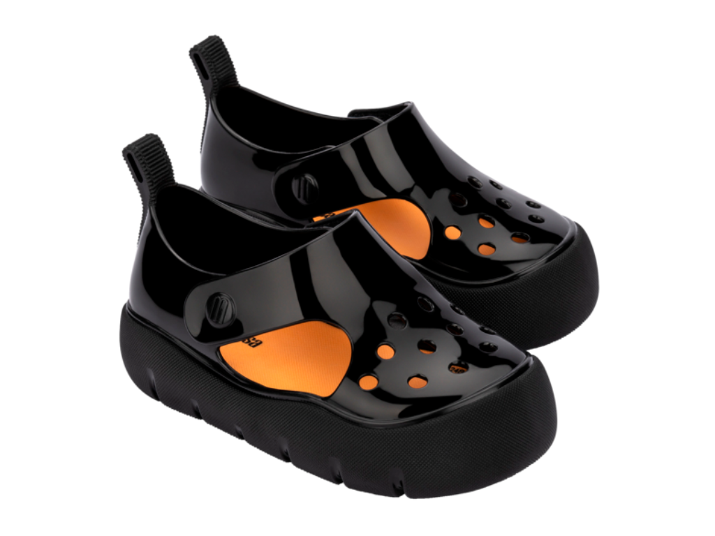 MINI MELISSA BOWIE BB – BLACK/ORANGE