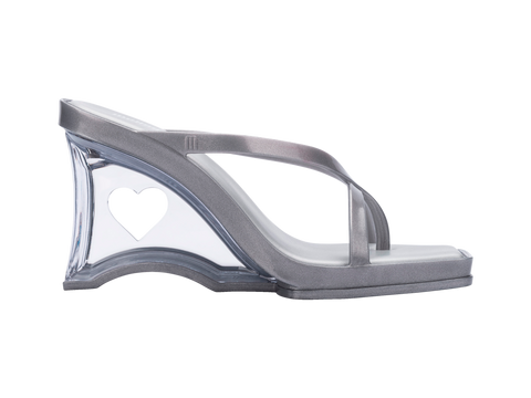 MELISSA GLASS HEEL AD
