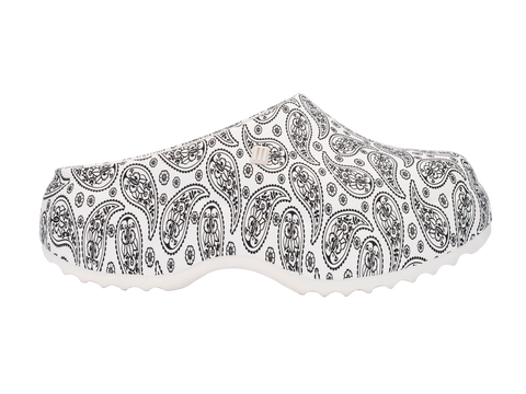 MELISSA FREE CLOG PRINTED PLATFORM AD