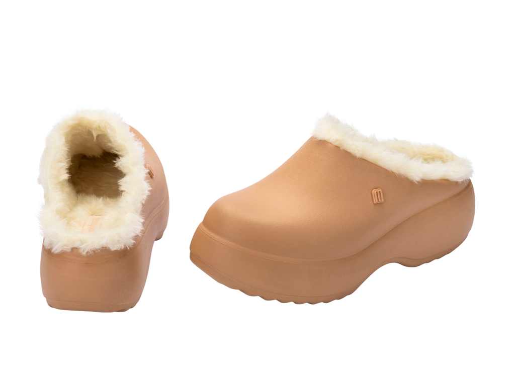 Fluffy clogs shop
