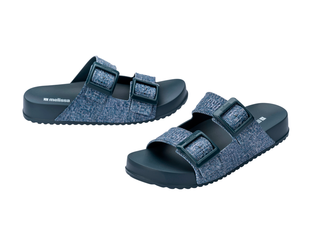 MELISSA COZY M LOVER SLIDE DENIM AD – 