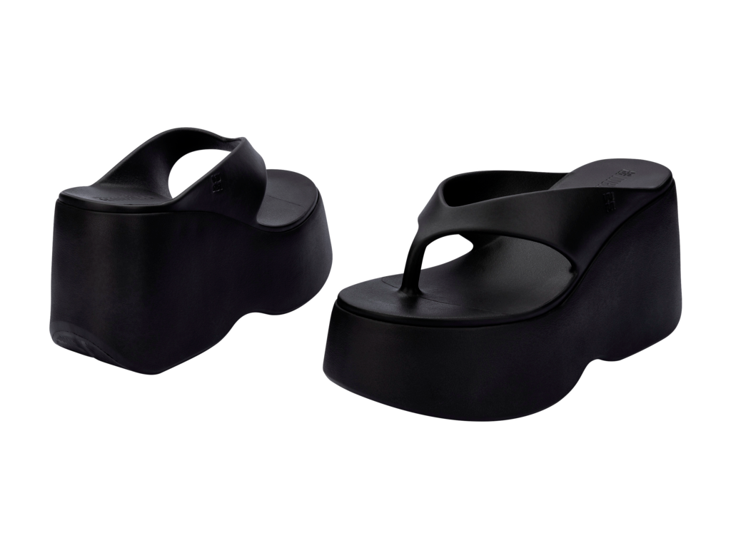 MELISSA FREE THONG WEDGE AD