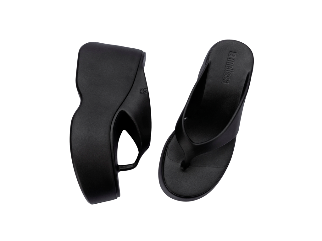 MELISSA FREE THONG WEDGE AD