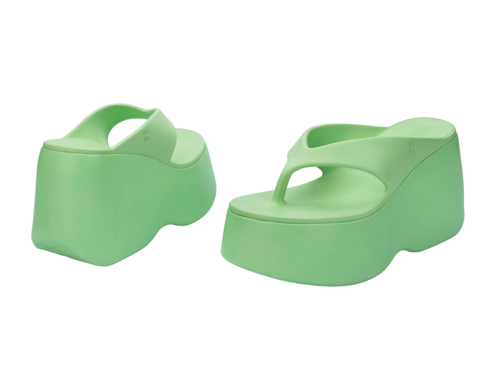 MELISSA FREE THONG WEDGE AD