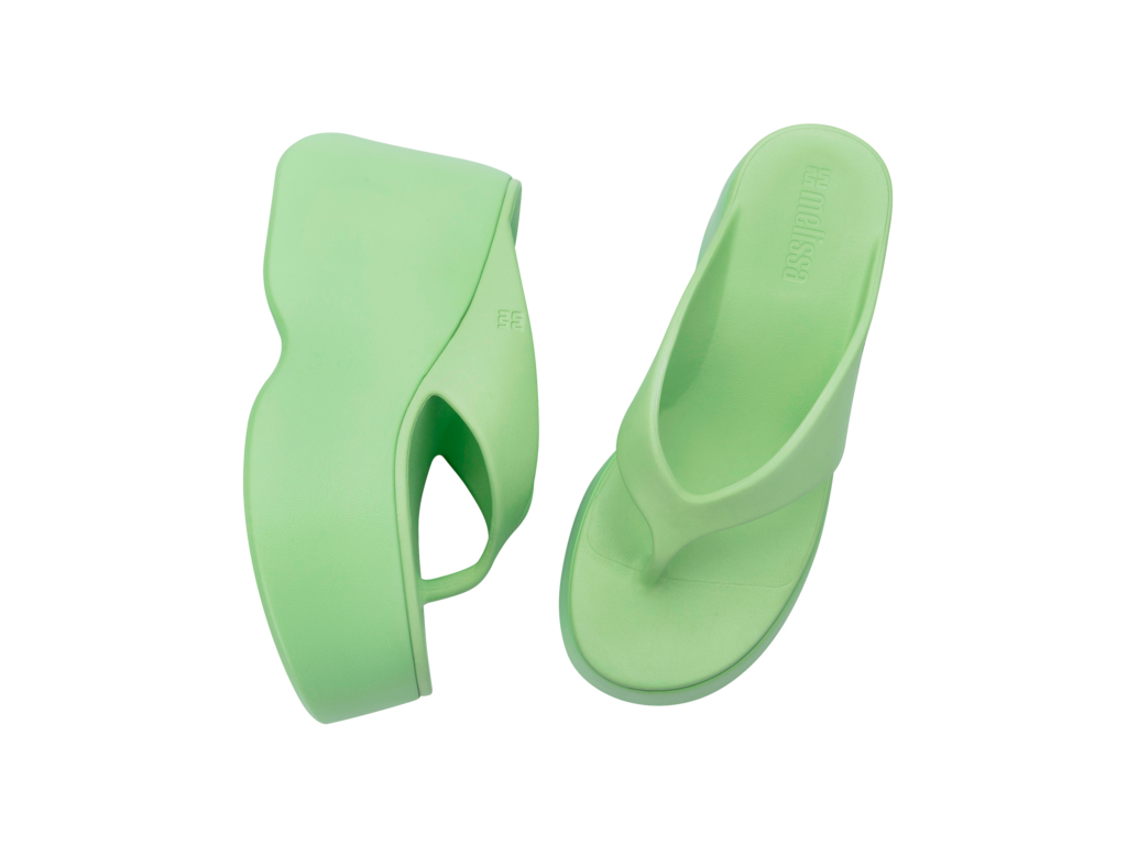 MELISSA FREE THONG WEDGE AD