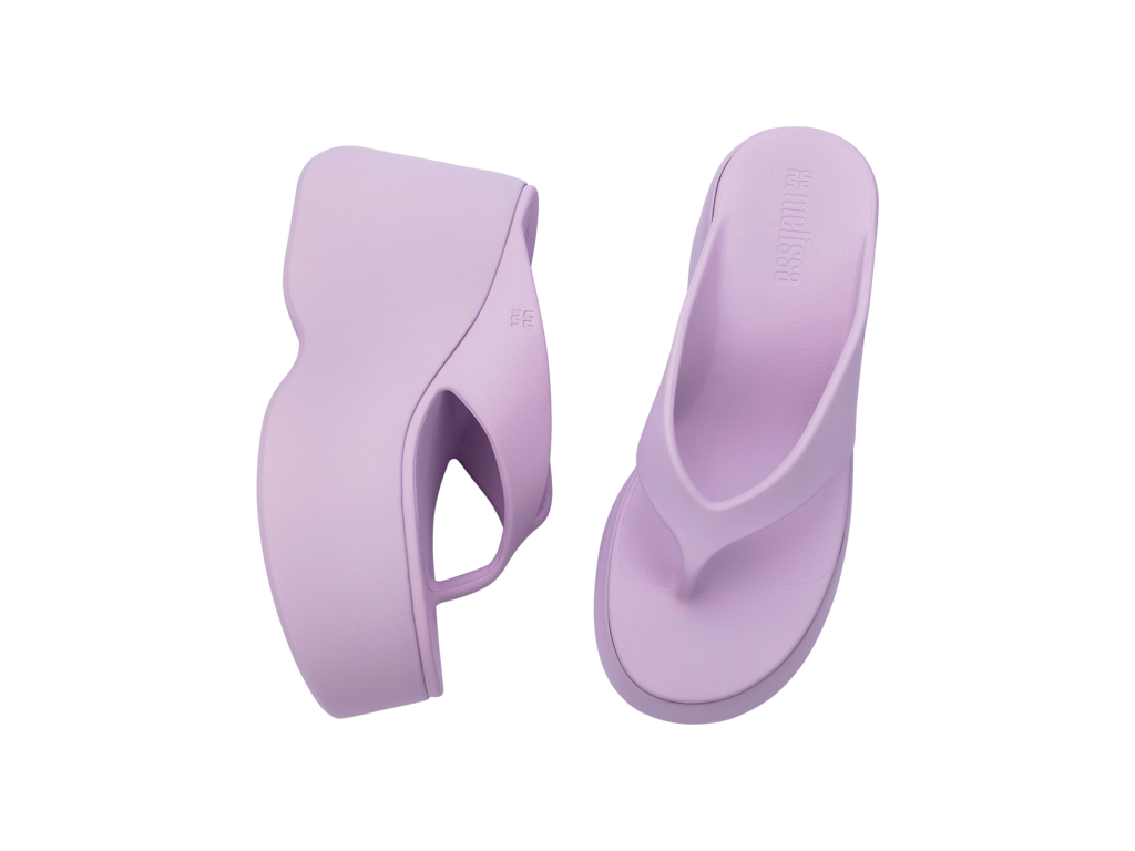 MELISSA FREE THONG WEDGE AD