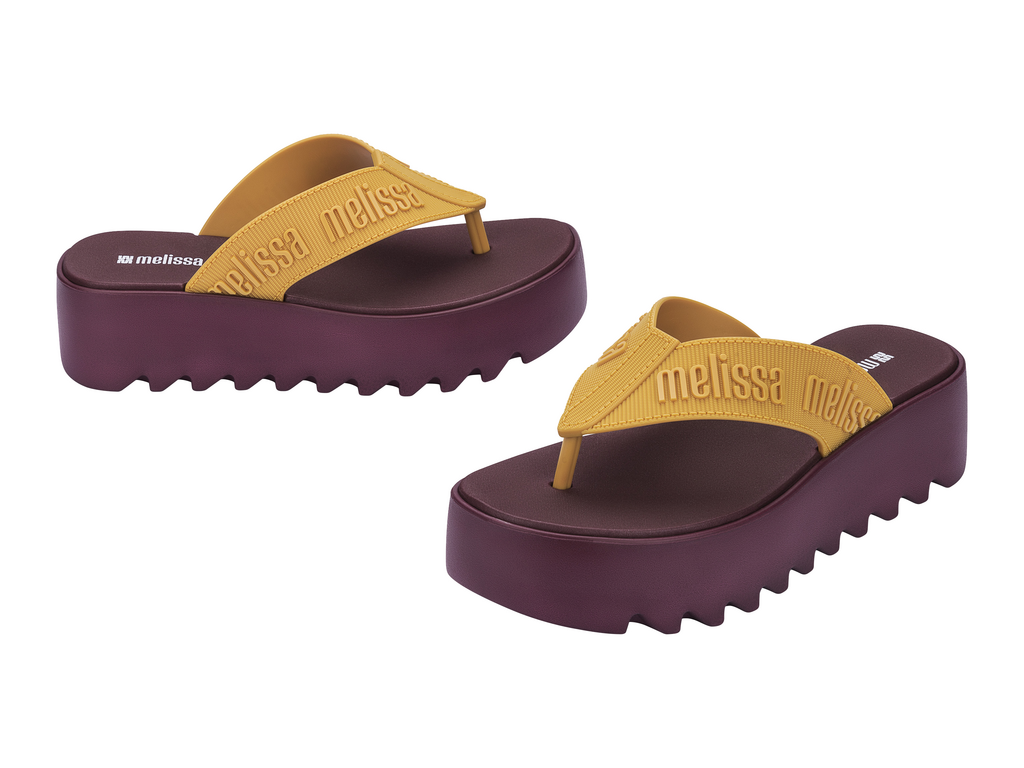 MELISSA M LOVER THONG PLATFORM AD