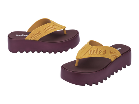 MELISSA M LOVER THONG PLATFORM AD