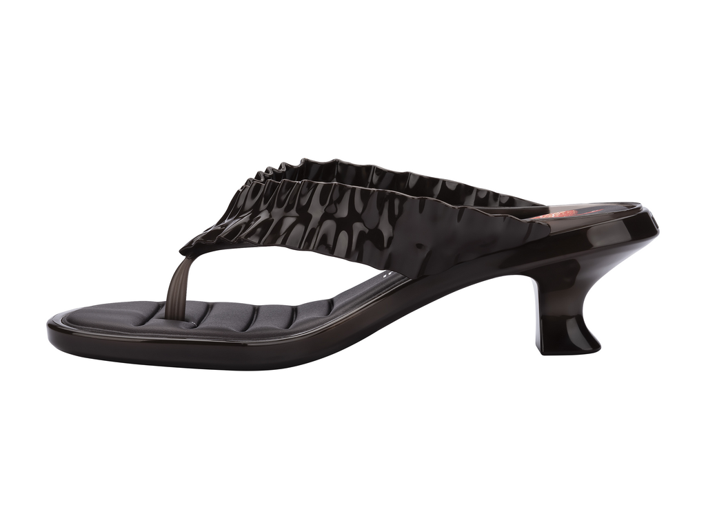 MELISSA THONG KITTEN HEEL + GANNI AD