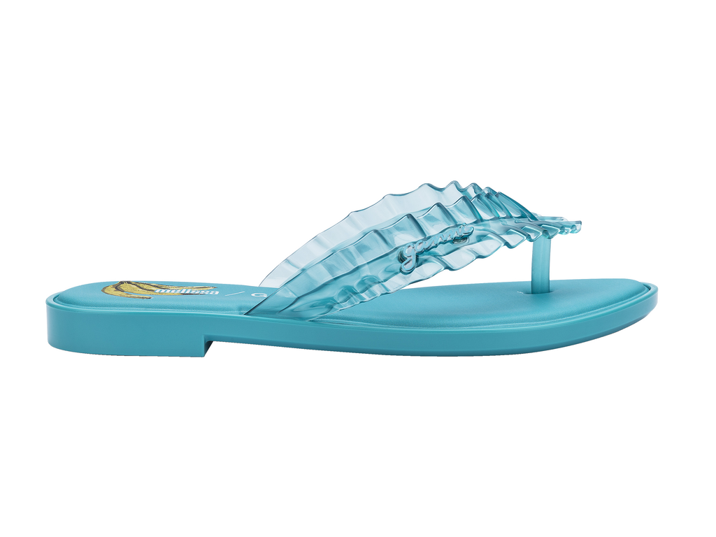 MELISSA FLIP FLOP SLIM + GANNI AD