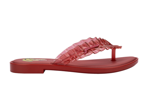 MELISSA FLIP FLOP SLIM + GANNI AD