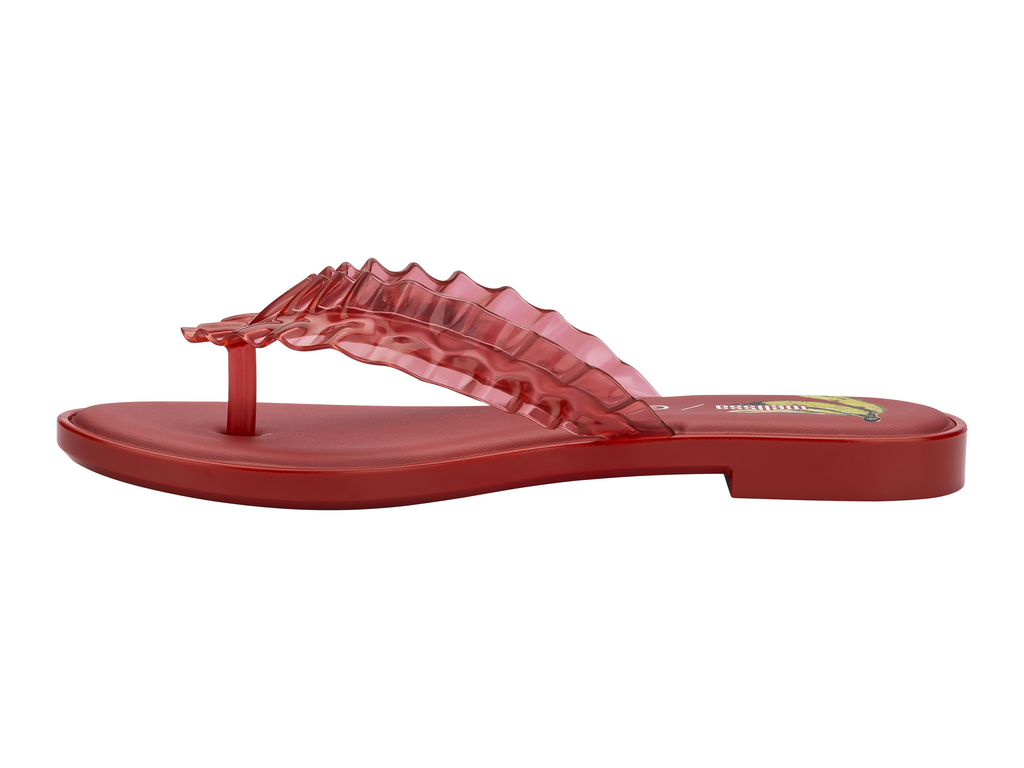 MELISSA FLIP FLOP SLIM + GANNI AD