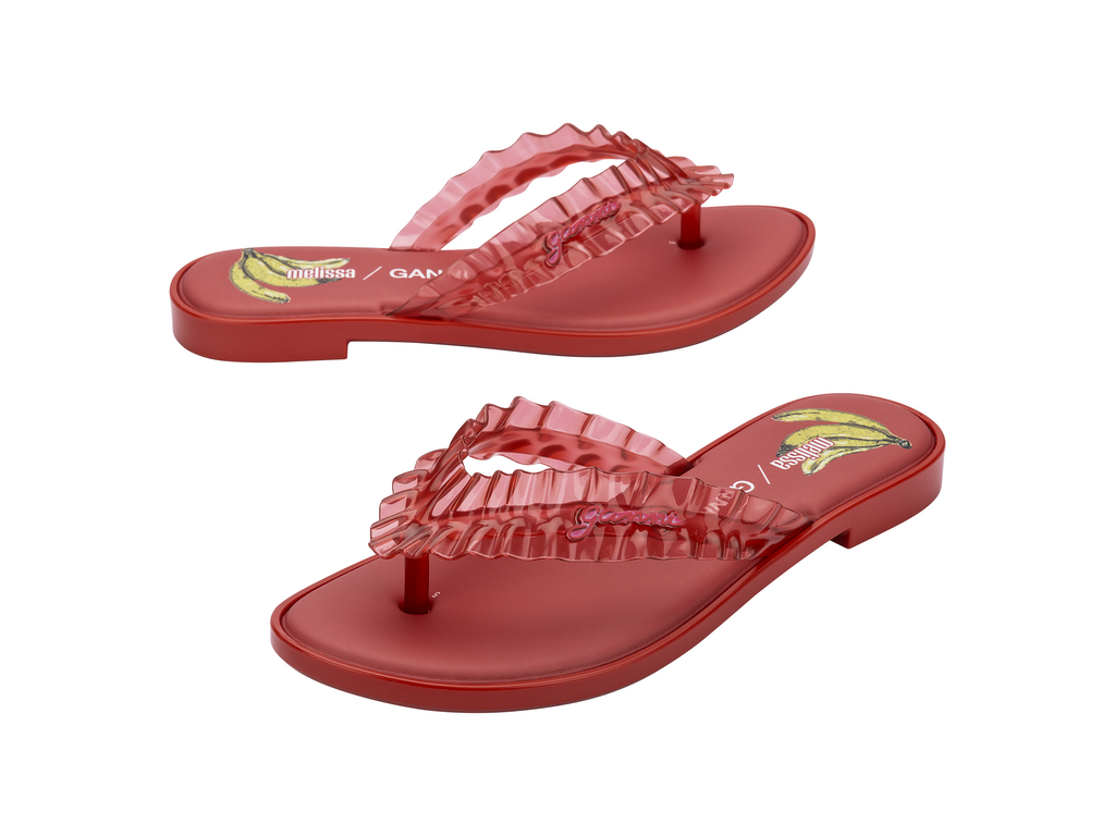 MELISSA FLIP FLOP SLIM + GANNI AD – 