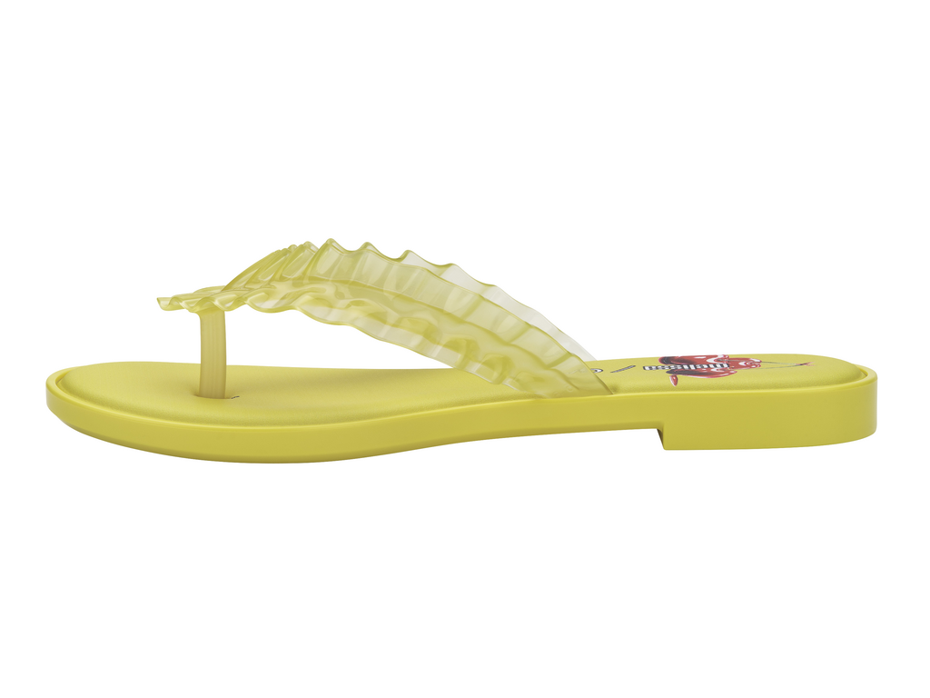 MELISSA FLIP FLOP SLIM + GANNI AD