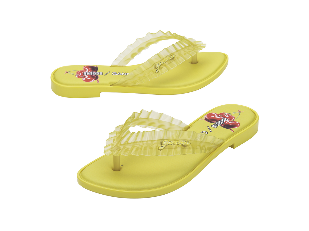 MELISSA FLIP FLOP SLIM + GANNI AD – 