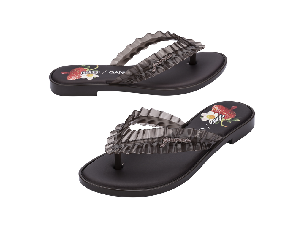 MELISSA FLIP FLOP SLIM + GANNI AD – 