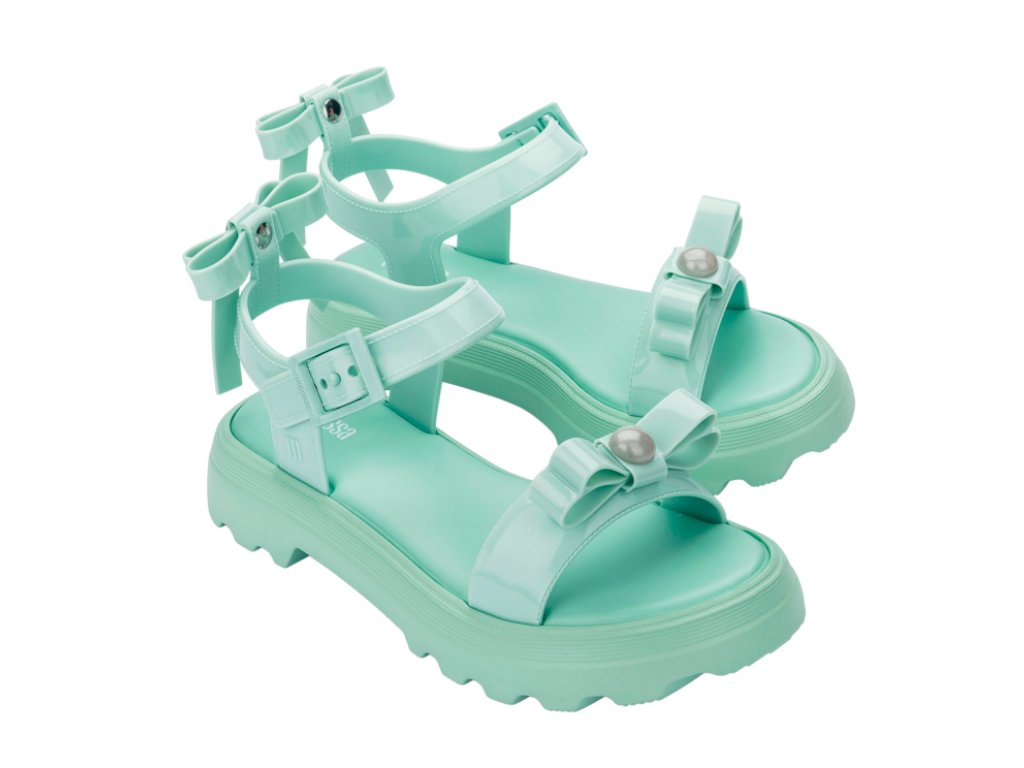 MELISSA TOWN SANDAL BOW AD – GREEN