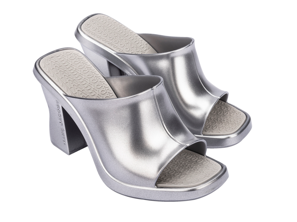 MELISSA MULE + MARC JACOBS AD – SILVER/GREY