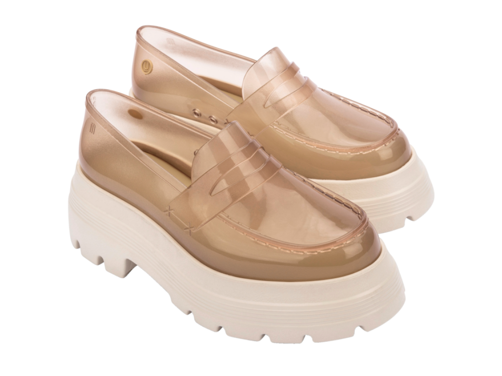 MELISSA ROYAL  HIGH + UNDERCOVER AD – BEIGE/BEIGE TRANSP