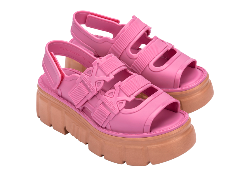 MELISSA REBEL SANDAL AD – PINK