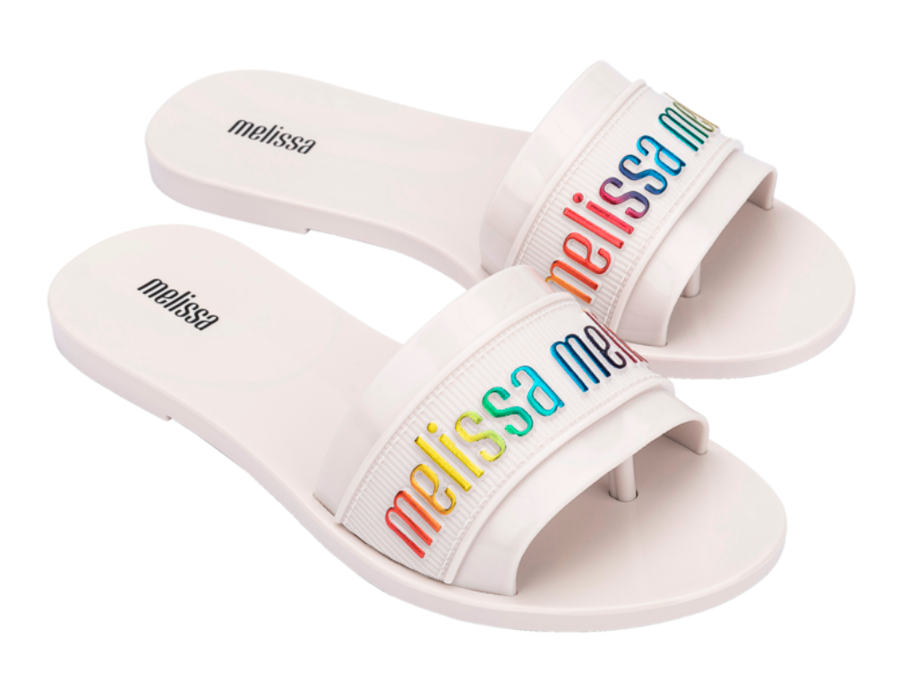 MELISSA M LOVER SLIDE II AD – WHITE