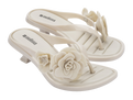 Melissa thong kitten heel petals ad