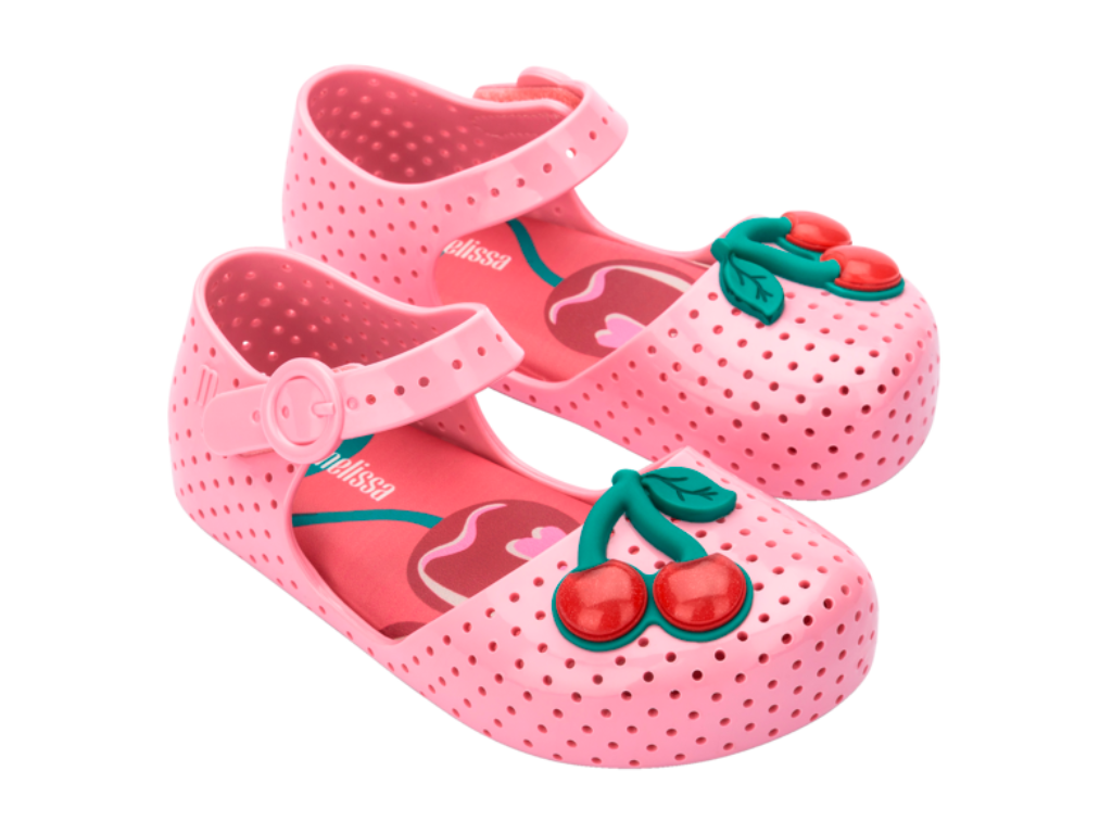 MINI MELISSA FURADINHA POP BB – PINK/RED