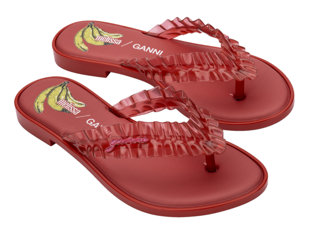 MELISSA FLIP FLOP SLIM + GANNI AD – 