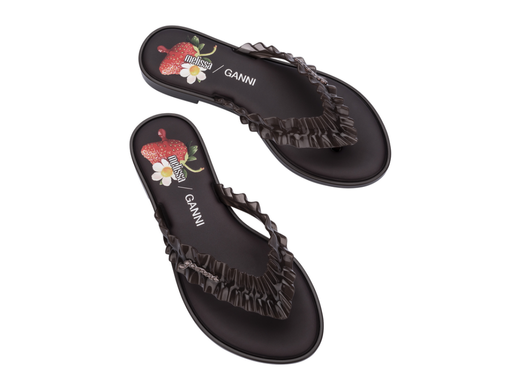 MELISSA FLIP FLOP SLIM + GANNI AD – 