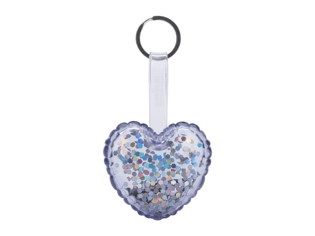 MELISSA HEART BAG CHARM