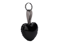 Melissa heart bag charm