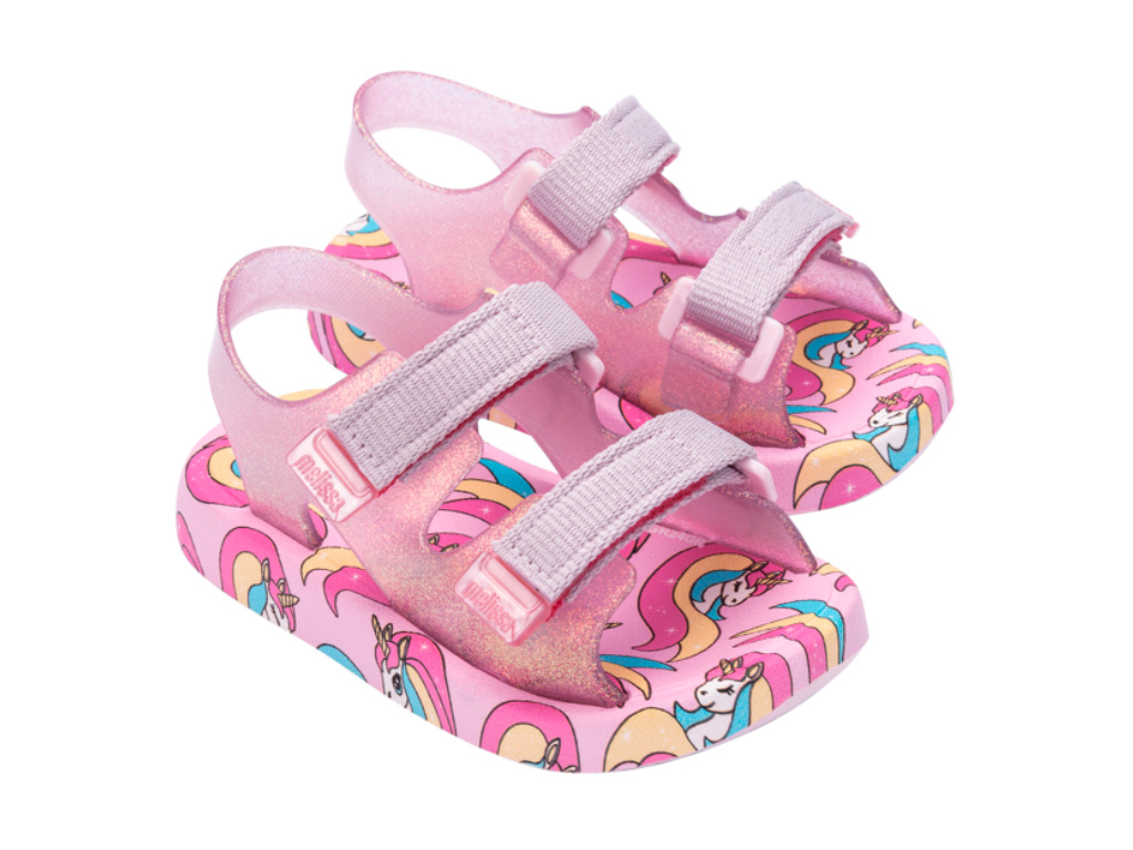 MINI MELISSA MIX BB – PINK/TRANSP PINK