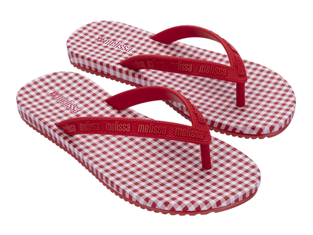 MELISSA FLIP FLOP M LOVER PRINT AD