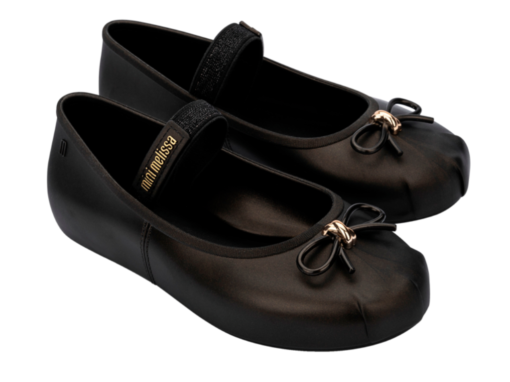 MINI MELISSA SOPHIE INF – METALLIC BLACK