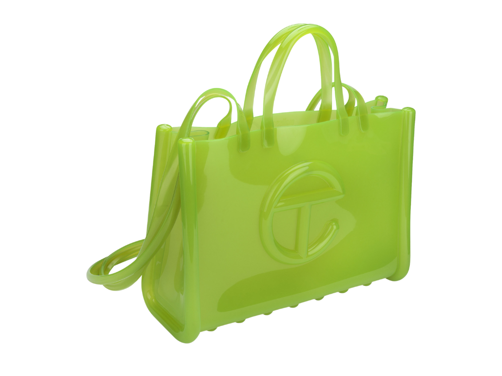 MELISSA X TELFAR LARGE JELLY SHOPPER II – GREEN