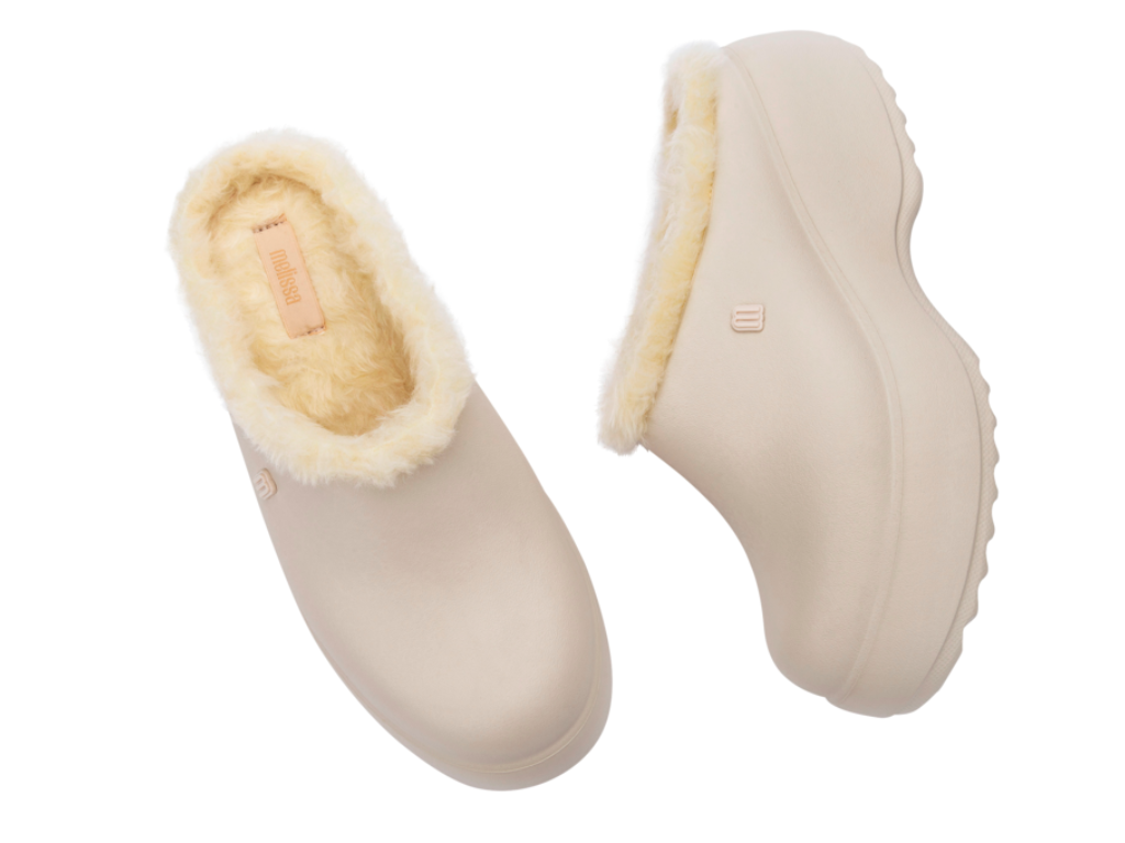 MELISSA FREE CLOG FLUFFY PLATFORM AD – 