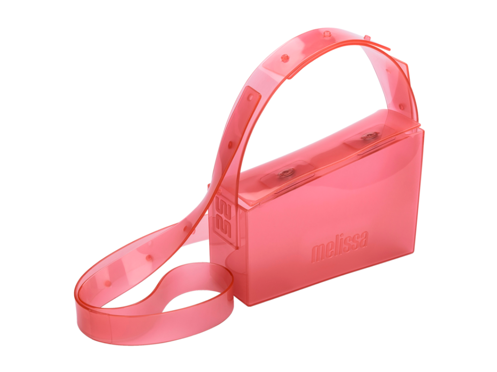 MELISSA CLEAR BAG – CLEAR PINK