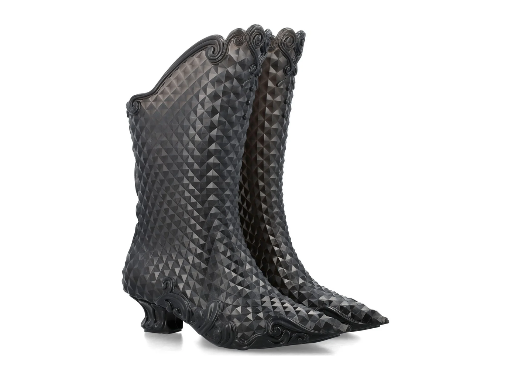 MELISSA COURT BOOT + Y.PROJECT AD – BLACK