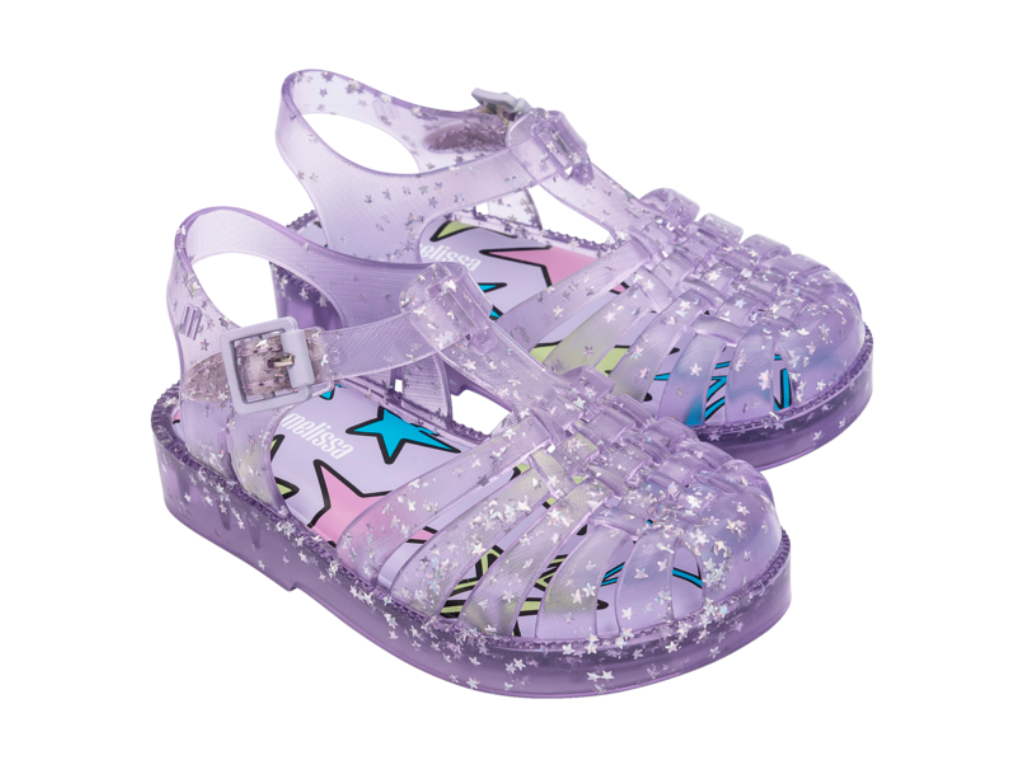 MINI MELISSA POSSESSION SHINY ELEMENTS BB – GLITTER LILAC