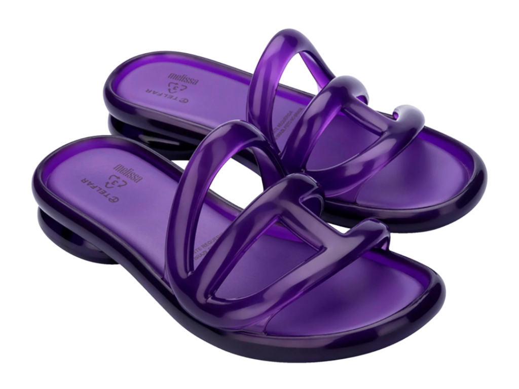 MELISSA JELLY SLIDE + TELFAR AD – PURPLE