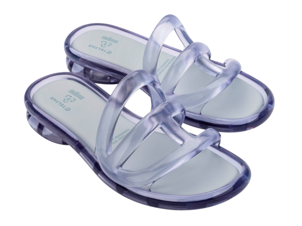 MELISSA JELLY SLIDE + TELFAR AD – CLEAR